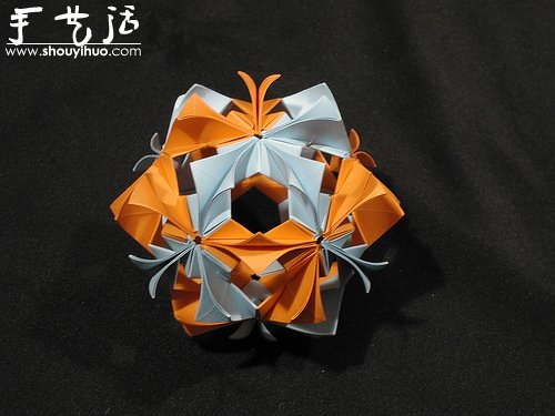 复杂几何立体折纸作品欣赏(2)