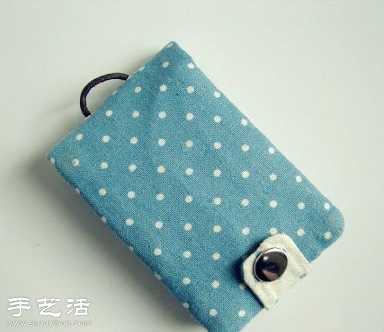 [ 布艺手工 ] 不织布 针线 手工制作韩国风小清新卡包—- 女人手工