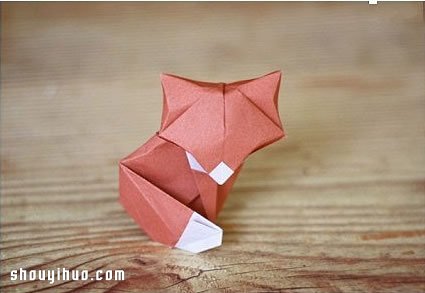 折纸狐狸的折法手工折纸狐狸步骤图解教程