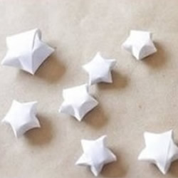 五角星折纸 一张纸折纸五角星星图解教程