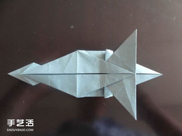 西方龙折纸教程图解折纸带翅膀龙的方法步骤