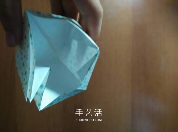 好玩魔术盒的折法图解可收缩盒子的折法步骤