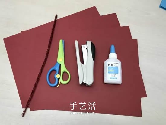 元旦新年小手工折纸制作漂亮的纸灯笼图解