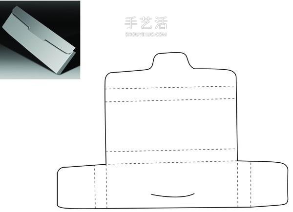 收纳盒折法大全图解卡纸做收纳盒的展开图