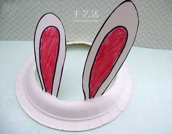 主页 纸艺手工 > 手工折纸帽子教程图解教程 想要一个有趣的兔子帽