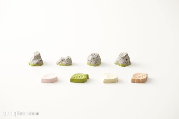 日本禅风庭园和菓子，食用前请亵玩一番！ -  www.shouyihuo.com