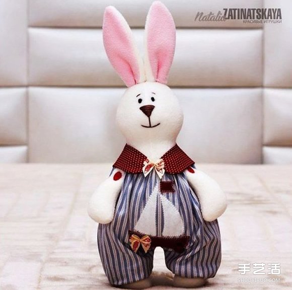 两种兔子布偶图纸 DIY布艺兔子制作图纸 -  www.shouyihuo.com