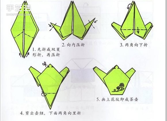 10个儿童手工折纸图解 简单幼儿折纸教程大全 -  www.shouyihuo.com