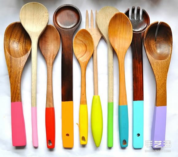 简单餐具DIY制作图片 手工餐具改造方法教程 -  www.shouyihuo.com