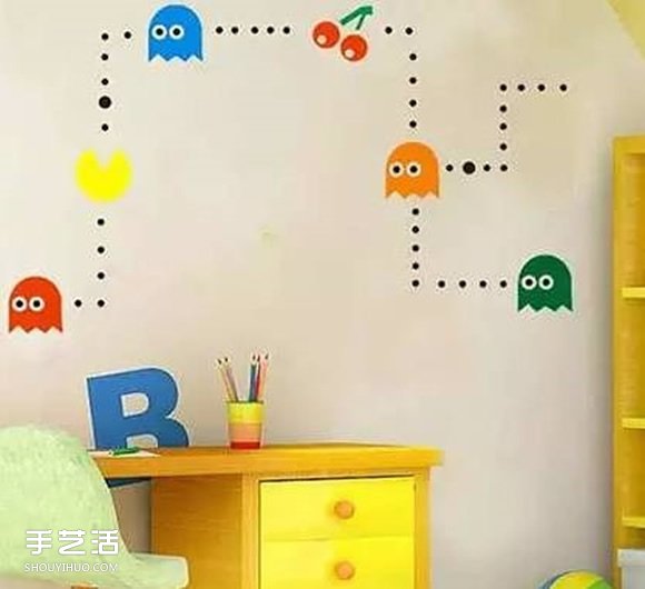 幼儿墙饰手工制作创意 好看墙面布置设计图片 - www.shouyihuo.com