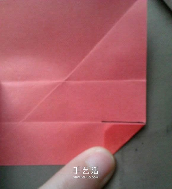 超详细步骤：手工凡尔塞玫瑰盒子的折法图解 -  www.shouyihuo.com