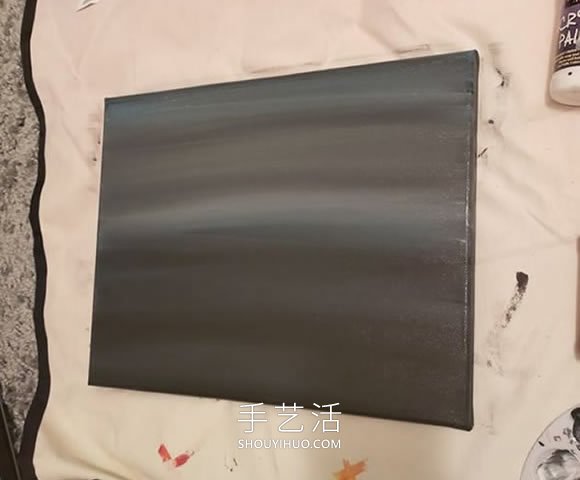 自己动手绘画万圣节装饰画的方法图解教程 -  www.shouyihuo.com